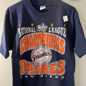 Vintage Padres championship tee